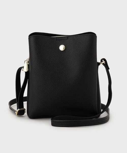 OPAQUE.CLIP / オペーク ドット クリップ ショルダーバッグ | シュリンク合皮3層ミニショルダーバッグ【軽量／長さ調整可能】 | 詳細12