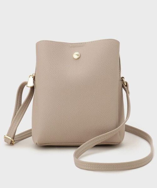 OPAQUE.CLIP / オペーク ドット クリップ ショルダーバッグ | シュリンク合皮3層ミニショルダーバッグ【軽量／長さ調整可能】 | 詳細13