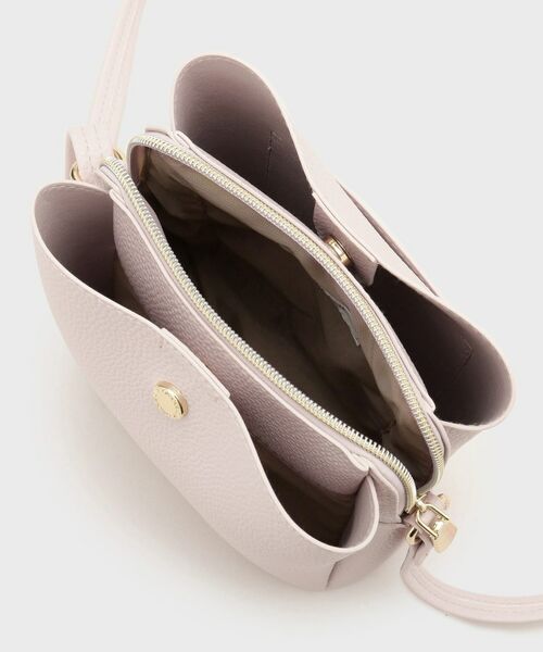 OPAQUE.CLIP / オペーク ドット クリップ ショルダーバッグ | シュリンク合皮3層ミニショルダーバッグ【軽量／長さ調整可能】 | 詳細19