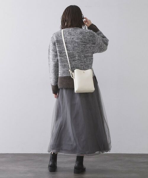 OPAQUE.CLIP / オペーク ドット クリップ ショルダーバッグ | シュリンク合皮3層ミニショルダーバッグ【軽量／長さ調整可能】 | 詳細2