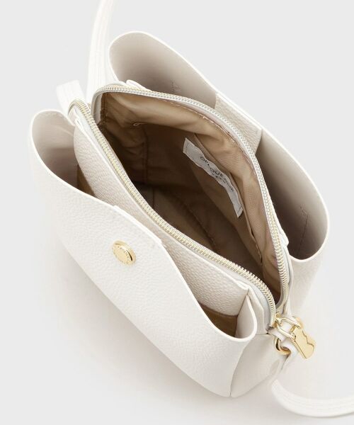 OPAQUE.CLIP / オペーク ドット クリップ ショルダーバッグ | シュリンク合皮3層ミニショルダーバッグ【軽量／長さ調整可能】 | 詳細20