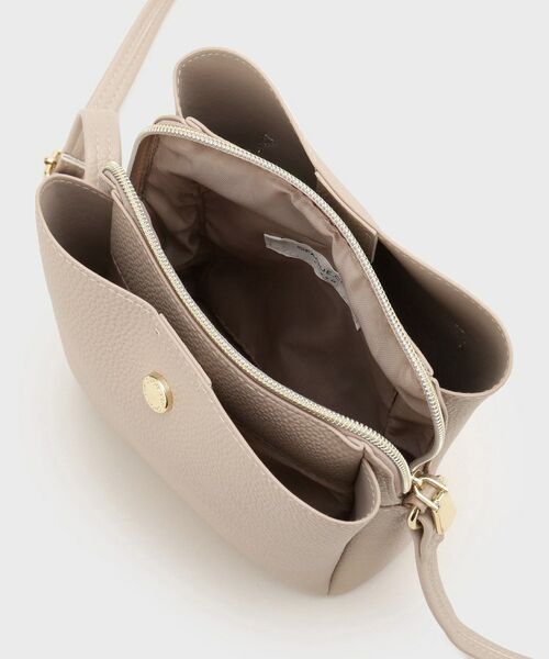 OPAQUE.CLIP / オペーク ドット クリップ ショルダーバッグ | シュリンク合皮3層ミニショルダーバッグ【軽量／長さ調整可能】 | 詳細22