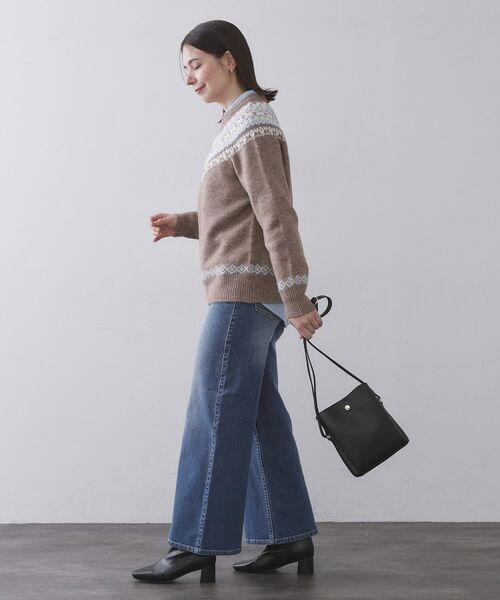 OPAQUE.CLIP / オペーク ドット クリップ ショルダーバッグ | シュリンク合皮3層ミニショルダーバッグ【軽量／長さ調整可能】 | 詳細4