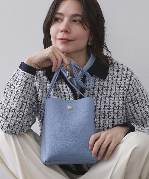 OPAQUE.CLIP / オペーク ドット クリップ ショルダーバッグ | シュリンク合皮3層ミニショルダーバッグ【軽量／長さ調整可能】 | 詳細7