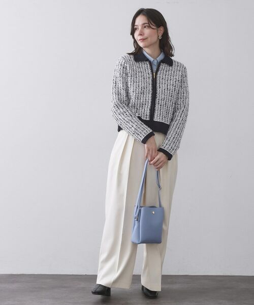 OPAQUE.CLIP / オペーク ドット クリップ ショルダーバッグ | シュリンク合皮3層ミニショルダーバッグ【軽量／長さ調整可能】 | 詳細8