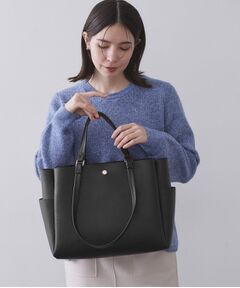 OPAQUE.CLIP / オペーク ドット クリップ トートバッグ | シュリンク合皮大容量トートバッグ【人間工学／軽量／A4サイズ対応／2WAY】