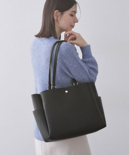 OPAQUE.CLIP / オペーク ドット クリップ トートバッグ | シュリンク合皮大容量トートバッグ【人間工学／軽量／A4サイズ対応／2WAY】 | 詳細1