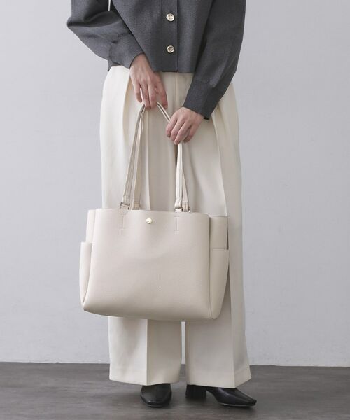 OPAQUE.CLIP / オペーク ドット クリップ トートバッグ | シュリンク合皮大容量トートバッグ【人間工学／軽量／A4サイズ対応／2WAY】 | 詳細5