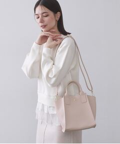 OPAQUE.CLIP / オペーク ドット クリップ ショルダーバッグ | サイドウィングミドルトートバッグ【2WAY／軽量】