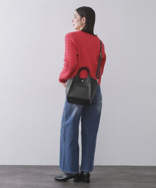 OPAQUE.CLIP / オペーク ドット クリップ ショルダーバッグ | サイドウィングミドルトートバッグ【2WAY／軽量】 | 詳細2