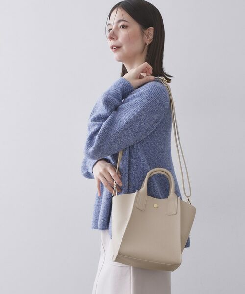 OPAQUE.CLIP / オペーク ドット クリップ ショルダーバッグ | サイドウィングミドルトートバッグ【2WAY／軽量】 | 詳細3