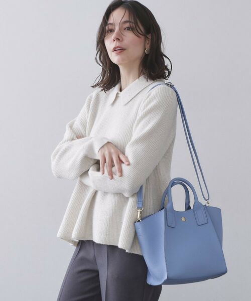 OPAQUE.CLIP / オペーク ドット クリップ ショルダーバッグ | サイドウィングミドルトートバッグ【2WAY／軽量】 | 詳細5