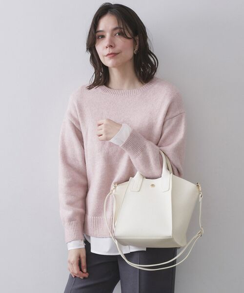 OPAQUE.CLIP / オペーク ドット クリップ ショルダーバッグ | サイドウィングミドルトートバッグ【2WAY／軽量】 | 詳細9