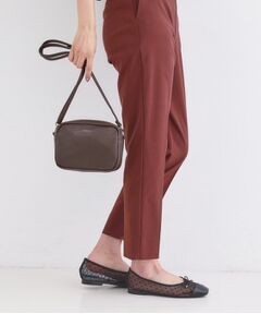 OPAQUE.CLIP / オペーク ドット クリップ ショルダーバッグ | シュリンク合皮スクエアミニショルダーバッグ【軽量／長さ調整可能】