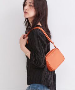 OPAQUE.CLIP / オペーク ドット クリップ ショルダーバッグ | シュリンク合皮スクエアミニショルダーバッグ【軽量／長さ調整可能】