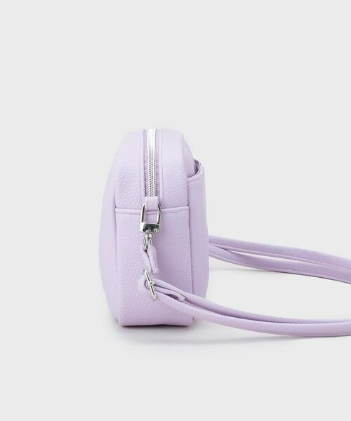 OPAQUE.CLIP / オペーク ドット クリップ ショルダーバッグ | シュリンク合皮スクエアミニショルダーバッグ【軽量／長さ調整可能】 | 詳細13