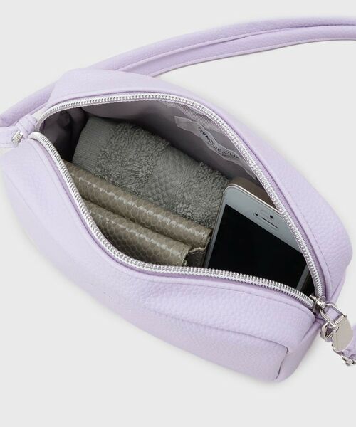 OPAQUE.CLIP / オペーク ドット クリップ ショルダーバッグ | シュリンク合皮スクエアミニショルダーバッグ【軽量／長さ調整可能】 | 詳細20