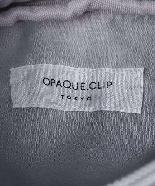 OPAQUE.CLIP / オペーク ドット クリップ ショルダーバッグ | シュリンク合皮スクエアミニショルダーバッグ【軽量／長さ調整可能】 | 詳細22