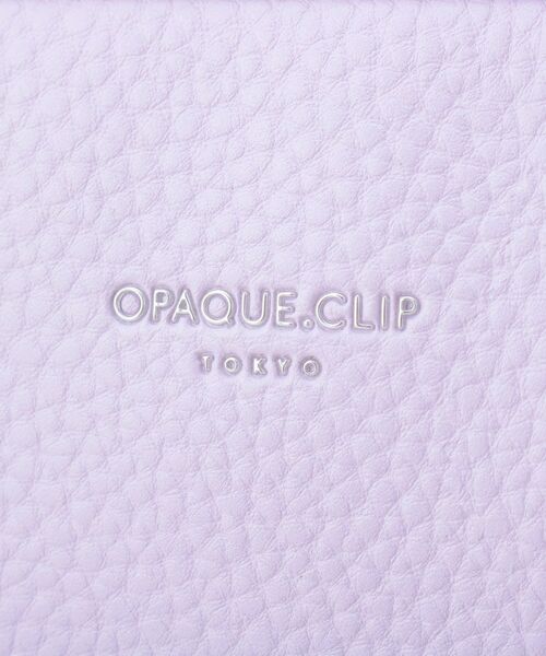 OPAQUE.CLIP / オペーク ドット クリップ ショルダーバッグ | シュリンク合皮スクエアミニショルダーバッグ【軽量／長さ調整可能】 | 詳細23
