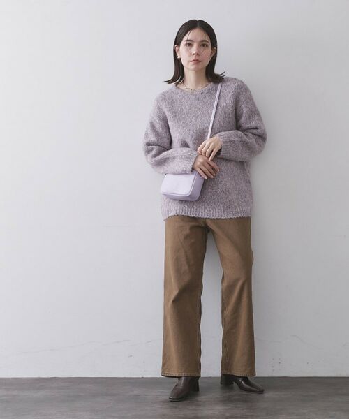 OPAQUE.CLIP / オペーク ドット クリップ ショルダーバッグ | シュリンク合皮スクエアミニショルダーバッグ【軽量／長さ調整可能】 | 詳細8