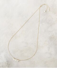 OPAQUE.CLIP / オペーク ドット クリップ ネックレス・ペンダント・チョーカー | 2WAYフェイクパールスライドネックレス