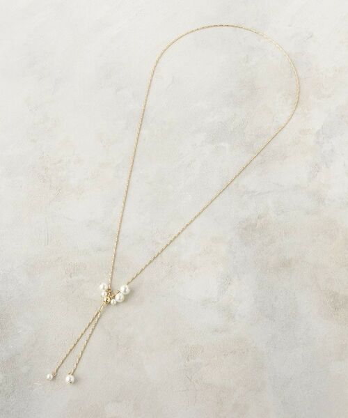 OPAQUE.CLIP / オペーク ドット クリップ ネックレス・ペンダント・チョーカー | 2WAYフェイクパールスライドネックレス | 詳細4