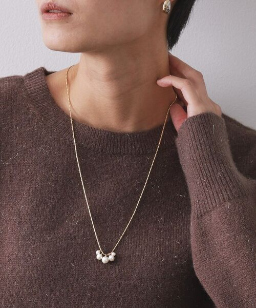 OPAQUE.CLIP / オペーク ドット クリップ ネックレス・ペンダント・チョーカー | 2WAYフェイクパールスライドネックレス | 詳細6