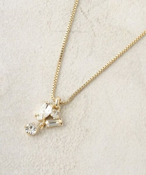 OPAQUE.CLIP / オペーク ドット クリップ ネックレス・ペンダント・チョーカー | ビジュー付きスライドネックレス | 詳細2