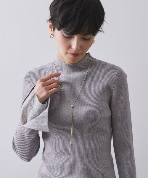 OPAQUE.CLIP / オペーク ドット クリップ ネックレス・ペンダント・チョーカー | ビジューWスライドネックレス | 詳細4