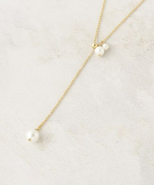 OPAQUE.CLIP / オペーク ドット クリップ ネックレス・ペンダント・チョーカー | フェイクパールスライドネックレス | 詳細2