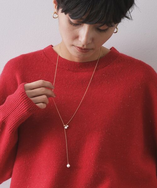 OPAQUE.CLIP / オペーク ドット クリップ ネックレス・ペンダント・チョーカー | フェイクパールスライドネックレス | 詳細4