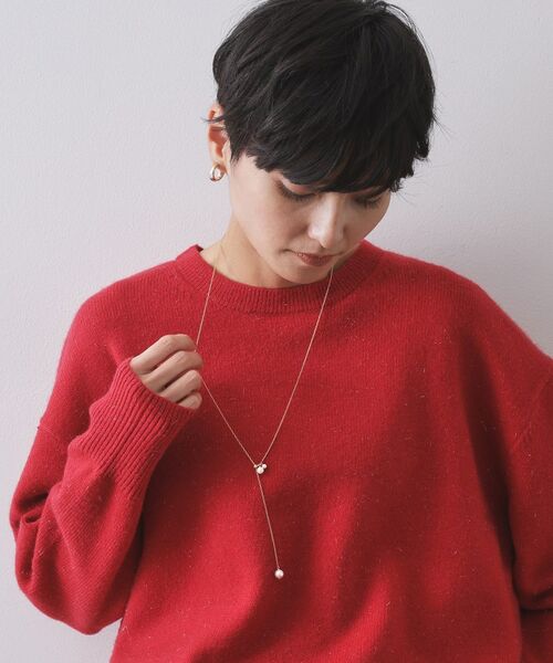 OPAQUE.CLIP / オペーク ドット クリップ ネックレス・ペンダント・チョーカー | フェイクパールスライドネックレス | 詳細5