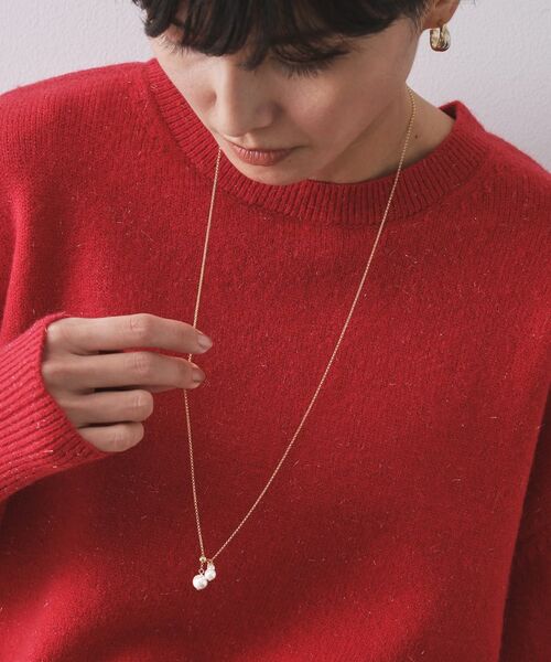 OPAQUE.CLIP / オペーク ドット クリップ ネックレス・ペンダント・チョーカー | フェイクパールスライドネックレス | 詳細6