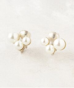 OPAQUE.CLIP / オペーク ドット クリップ ピアス・イヤリング | 3フェイクパールイヤリング