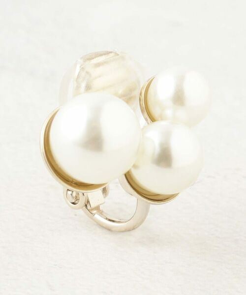 OPAQUE.CLIP / オペーク ドット クリップ ピアス・イヤリング | 3フェイクパールイヤリング | 詳細2