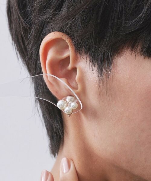 OPAQUE.CLIP / オペーク ドット クリップ ピアス・イヤリング | 3フェイクパールイヤリング | 詳細5