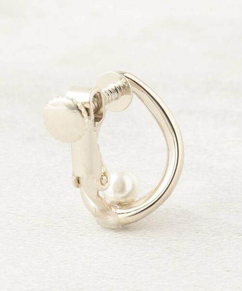 OPAQUE.CLIP / オペーク ドット クリップ ピアス・イヤリング | メタルリング×フェイクパールイヤリング | 詳細3