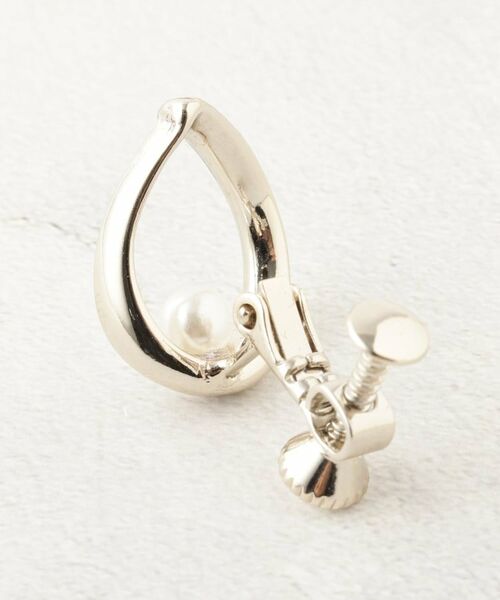 OPAQUE.CLIP / オペーク ドット クリップ ピアス・イヤリング | メタルリング×フェイクパールイヤリング | 詳細4