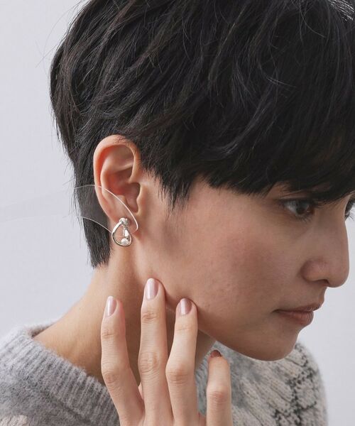 OPAQUE.CLIP / オペーク ドット クリップ ピアス・イヤリング | メタルリング×フェイクパールイヤリング | 詳細6