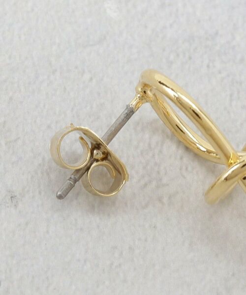 OPAQUE.CLIP / オペーク ドット クリップ ピアス・イヤリング | ねじれメタルフェイクパールピアス | 詳細3