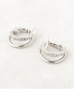 OPAQUE.CLIP / オペーク ドット クリップ ピアス・イヤリング | ダブルビジューイヤリング