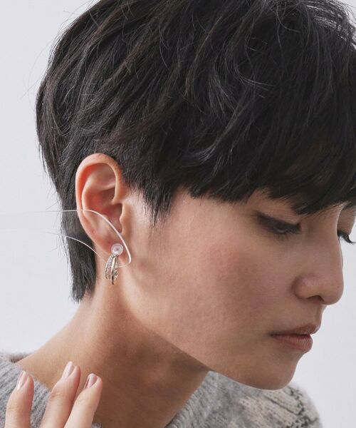 OPAQUE.CLIP / オペーク ドット クリップ ピアス・イヤリング | ダブルビジューイヤリング | 詳細6