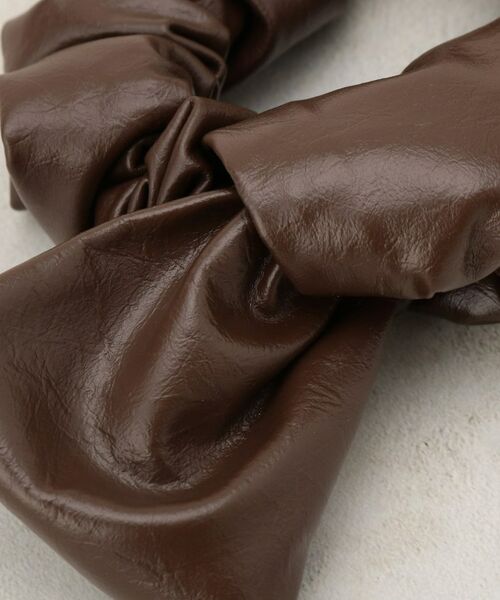 OPAQUE.CLIP / オペーク ドット クリップ ヘアアクセサリー | 結び目リボンシュシュ | 詳細3