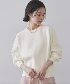 OPAQUE.CLIP / オペーク ドット クリップ ニット・セーター | スウェットライクニット【洗濯機OK】