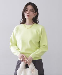 OPAQUE.CLIP / オペーク ドット クリップ ニット・セーター | スウェットライクニット【洗濯機OK】