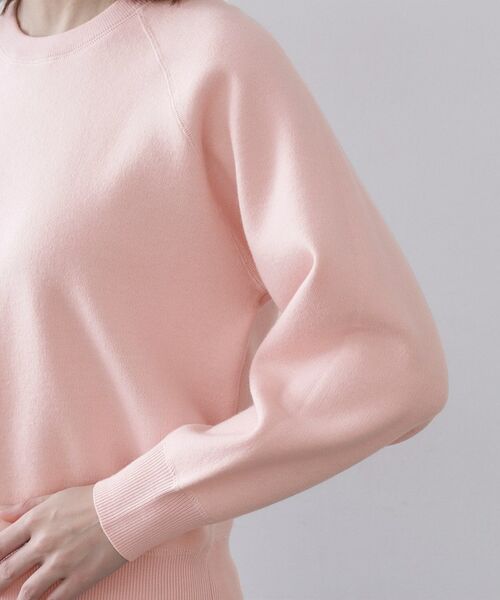 OPAQUE.CLIP / オペーク ドット クリップ ニット・セーター | スウェットライクニット【洗濯機OK】 | 詳細29