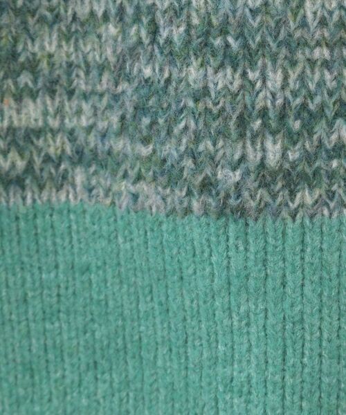 OPAQUE.CLIP / オペーク ドット クリップ ニット・セーター | カラーMIXミドルゲージニット【洗濯機OK】 | 詳細12