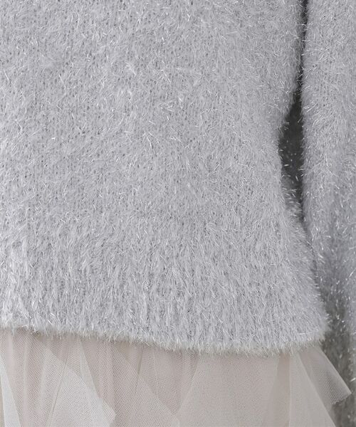 OPAQUE.CLIP / オペーク ドット クリップ ニット・セーター | きらきらフェザーニット【洗濯機OK】 | 詳細19