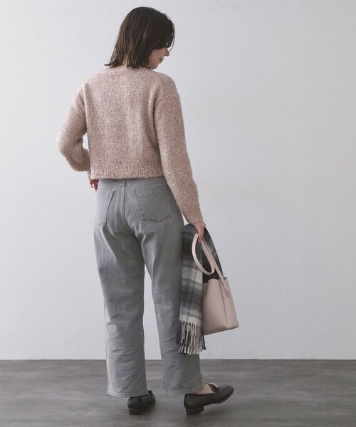 OPAQUE.CLIP / オペーク ドット クリップ ニット・セーター | きらきらフェザーニット【洗濯機OK】 | 詳細7