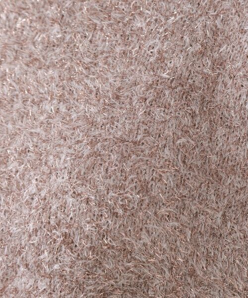 OPAQUE.CLIP / オペーク ドット クリップ ニット・セーター | きらきらフェザーニット【洗濯機OK】 | 詳細8